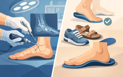 Flatfoot Reconstruction vs Orthotics: Which Helps?