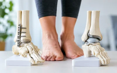 Ankle Fusion Versus Replacement Explained